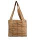 Vtg Patchwork Shopper, front view